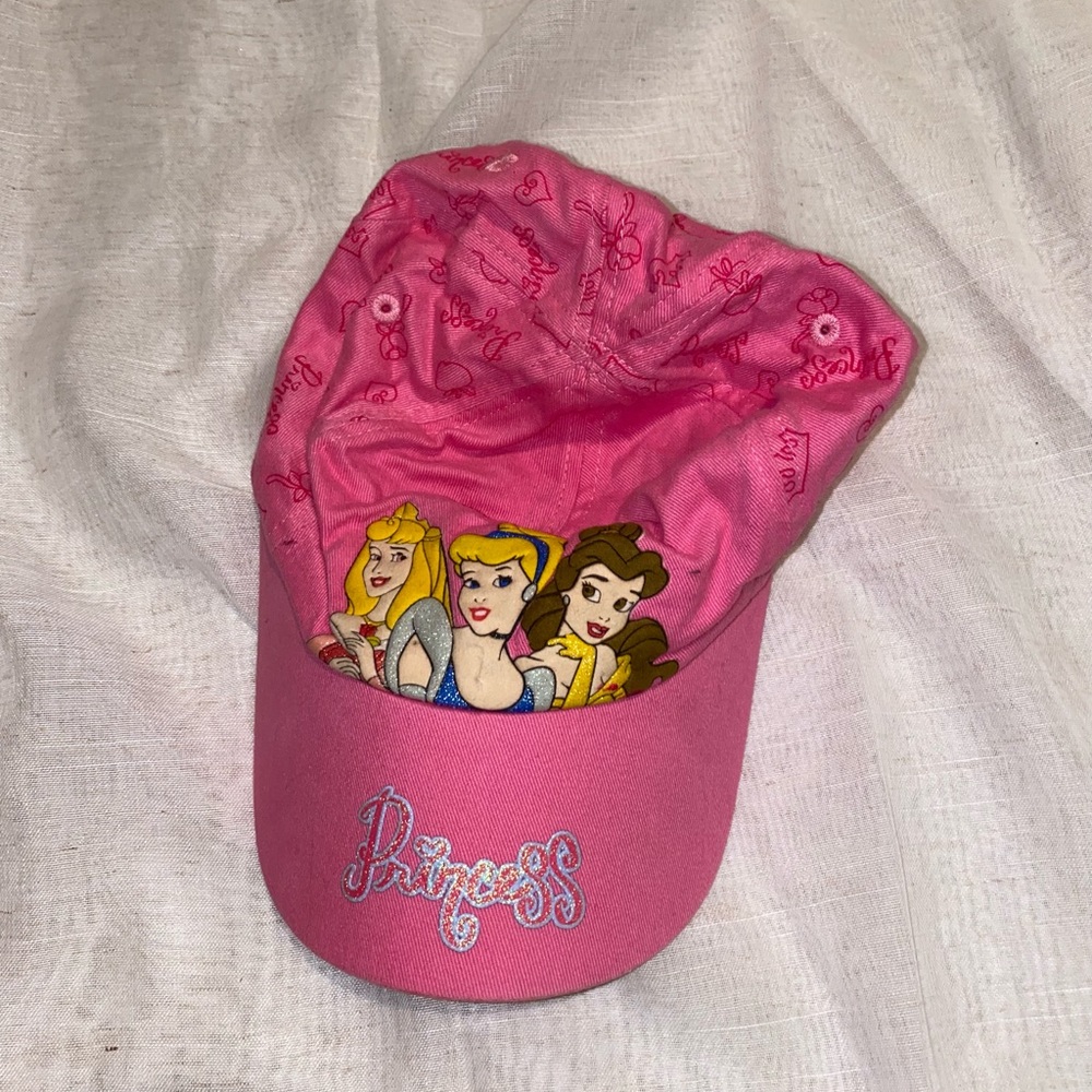 vintage Disney Princess pink hat